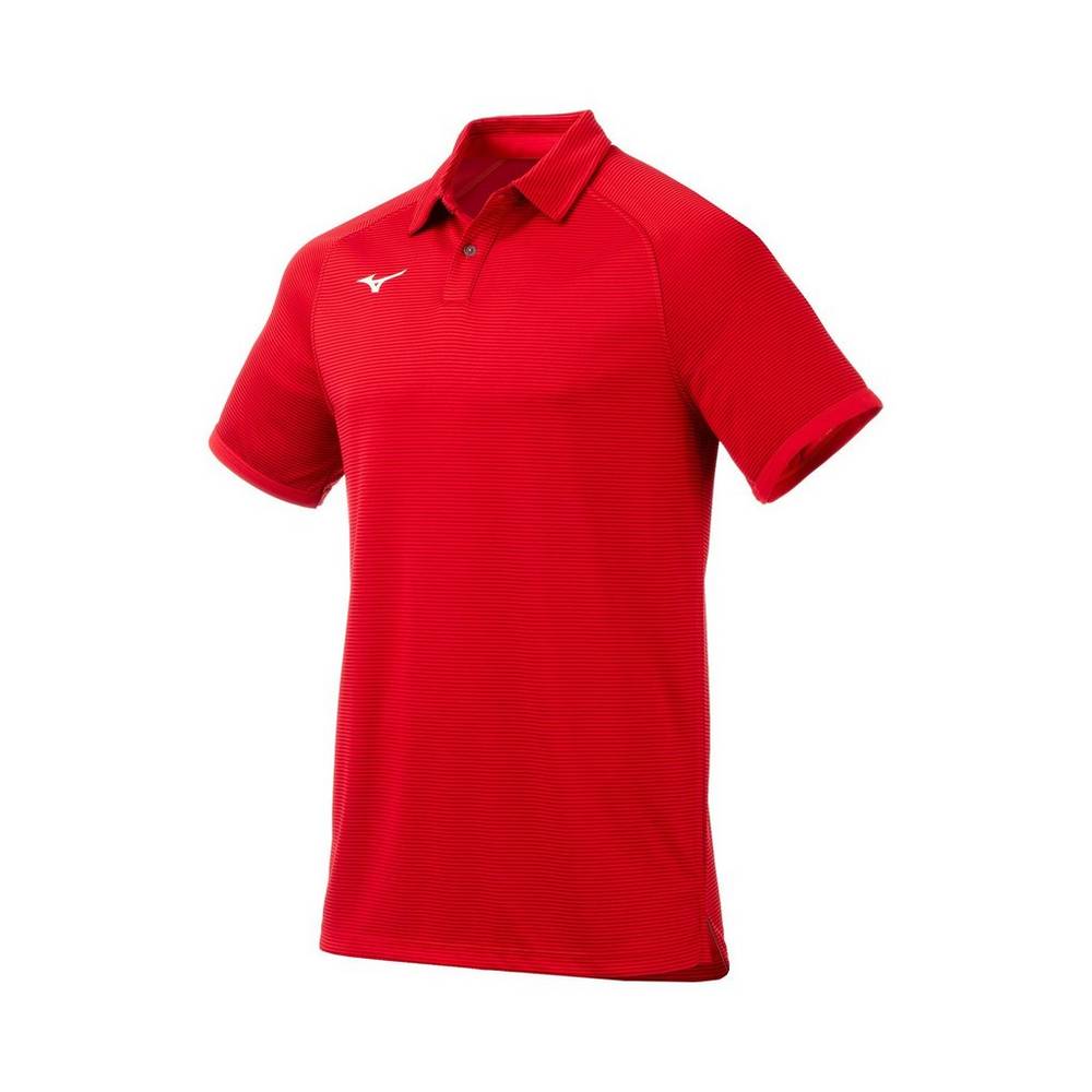 Mens Mizuno Scout Polo Red Philippines (GTBMFP165)